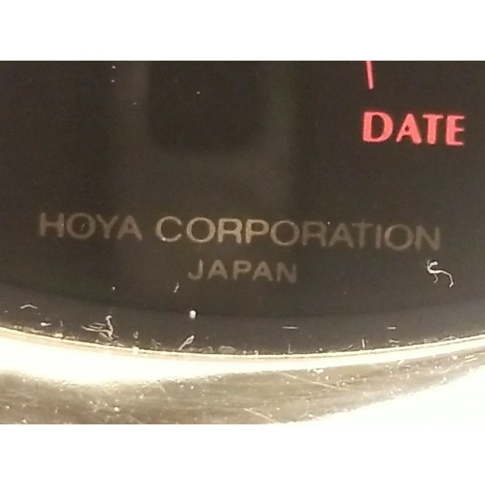 LARGE HOYA HEAVY GLASS CRYSTAL AIRCRAFT PILOT DESK WORLD CLOCK-JAPANESE
